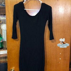 Knit Off the Shoulder Bodycon dress